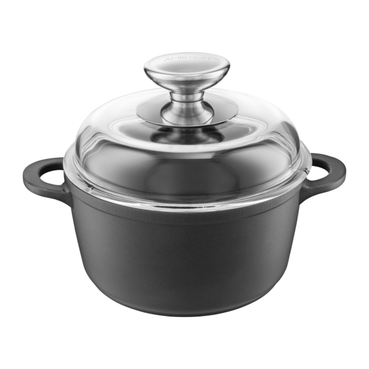 Oala cu capac Taurus, Ambition, 16 cm, 1.5 L, aluminiu turnat, invelis teflon - imagine 5